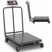 Steinberg Systems - Balance Plateforme Mobile Pèse-Colis Professionnel Industriel led 600kg ±100g