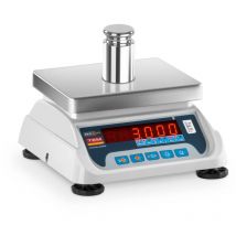 TEM - Balance Poids-Prix Balance Pour Commerce Marché Calibrée 3 Kg ± 1 g 17X22 Cm