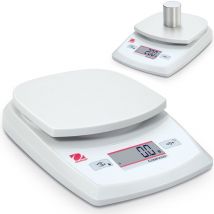 Balance portable OHAUS CR621 – 620 g – Alimentation : 3 x AA – Dimensions : 140 x 205 x 41 mm – Balance, peson et dynamomètre