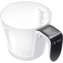 Pichet Gradué/balance - Ade - Franca - Verre/synthétique - 20,7 X 14,6 Cm - Pile Cr2032 Incluse
