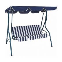 Bricoshop24 - Rocker en acier bleu