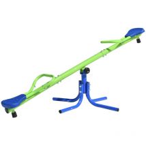 Outdoor Toys - Balancín Infantil para Jardín + 3 Años Juego para Niños de Metal Up & Down 151x33x56 cm Sube Baja Carga hasta 30 Kg