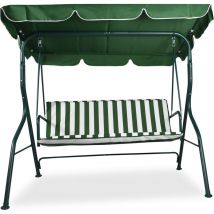 Frankystar - Balancelle de jardin extérieure Balancelle de terrasse extérieure trois places 170X110Xh152 Cm