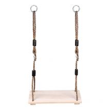 Balançoire extérieur intérieur balançoire chambre en bois enfants adultes simple double aire de jeux bois massif patio balançoire Conseil,Siège de