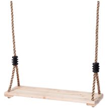 Balançoire – Bois de haute qualité – 40 x 16 x 2,1 cm – Charge max 60 kg – Jardin piscine – GTA