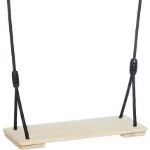 Dice - Balançoire spéciale arbre siège en pin traité et corde douce