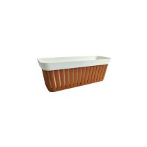 Balconetta Linea Kreta 50 Bianco/terracotta Ecoplast