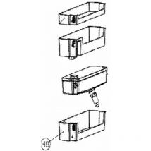 Vassoio per bottiglie (riferimento 49) - Frigorifero, congelatore Continental Edison 4364522