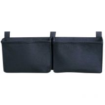 Balconnière 2 sacs noirs en feutre géotextile
