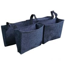 Balconnière 4 sacs gris en feutre géotextile