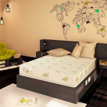Baldiflex - Materasso Memory Foam 25 cm Duck con fodera Aloe Vera Singolo misura 90x190 cm