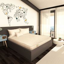 Materasso Water Foam Alto 15 cm Easy Materasso Singolo misura 70x190 cm - Baldiflex