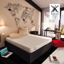 Baldiflex - Matelas Hotel Easy Haute 15 cm ignifuge 140x190 cm