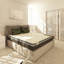 Baldiflex - Matelas Hybride avec ressorts biconiques et mémoire de Forme 5 cm Energy biconiques 90x190 cm