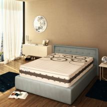 Baldiflex Matelas à mémoire de forme 20 cm de haut Certificat aseptisé Bande respirante 3D Nuits d'Argent 70x200 cm