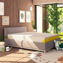 Baldiflex - Matelas natura ECO18 180 x 190 cm en Latex Parfait Soutien Épaisseur 18 cm