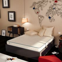 Baldiflex - Matelas Orthopedique h 14 Cm Basic, Revetement Hypoallergenique Amovible avec zip, mesure 140x190 cm