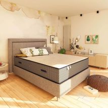 Baldiflex - Matelas À Ressorts Ensachés Et Mousse A Memoire De Forme Hauteur 27 Cm Luxury 120x190 Cm