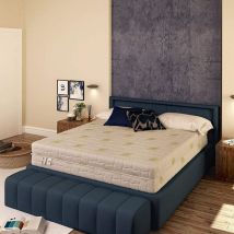 Baldiflex Materasso Memory Dream Super Singolo con Rivestimento in Aloe Vera, Memory 7 cm, misura 80x200 cm