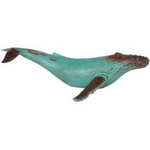 Batela - Baleine effet bois vieili 87 cm