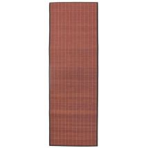 BALI CHIC - Tapis en bambou chocolat 200x65