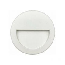 Balise LED Saillie 3W 220V 120° Rond pour Escalier - Blanc / Blanc Chaud - SILUMEN