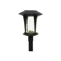 Balise Solaire à Piquer Verre 2 Lumen Noir Lumineo