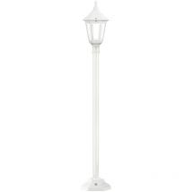 Baliza clásica clic-clac 6 IP44 E27 42W 1180mm Blanco