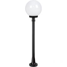 Cristher - Baliza clásica globi IP43 E27 42W 1160mm Negro