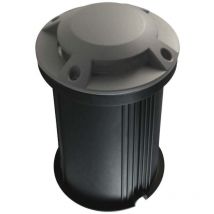 Dayron - Baliza Exterior Empotrable Jardín 20W, Aluminio, Senderos, Caminos, Entradas, Casquillo E27, 220-240 Vac, Frecuencia 50 Hz, Intensidad 96