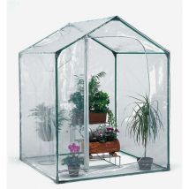 Balkongewächshaus Für Pflanzen Und Blumen 153x153xh210cm Pvc Stahl Mimosa M
