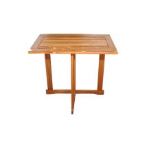 Sam Outillage – Balkontisch klappbar aus Akazienholz – 45 x 60 cm – elegantes Design – platzsparend