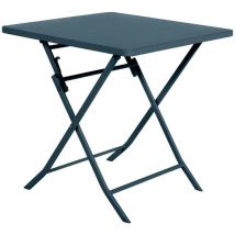 Quadratischer Klappbarer Gartentisch Greensboro Öl - 2 Sitze - Hespéride