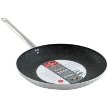 Padella svasata bassa professionale Granite cm 36 – Diametro 40 cm – Corpo in alluminio – Finitura esterna in alluminio satinato – BALLARINI