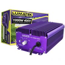 Lumatek - Ballast électronique professionnel 1000W 400V Double Ended