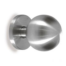 Bouton de porte boule 70 mm acier inoxydable - bola - Bouton de porte d'entrée en acier inoxydable