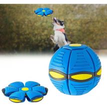 Csparkv - Balle Soucoupe Volante pour Chien, Balle pour Chien de Soucoupe Volante, Magic Frisbee Ball, Balle de Deformation Frisbee Chien, Pet Toy