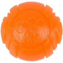 Balle tigo orange ø 6.4 cm. en tpr. jouet pour chien. Flamingo