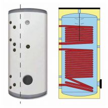 Ballon préparateur ecs solaire Onsen 2 échangeurs - 300L