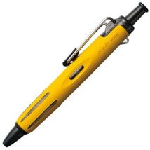 Tombow - Airpress Ballpoint Pen 0.7mm Tip Yellow Barrel Black Ink