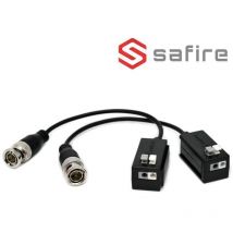 Ricetrasmettitore Balun Cctv Passive Twisted Pair 1c Video Pair Ba612p-hac