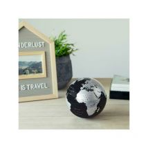 Gifts s.l. mappamondo magic 360° rotatorio colore nero 26803 - Balvi