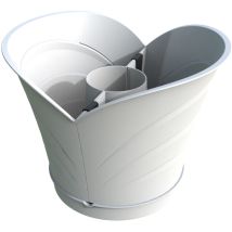 Vase 'tulipano' 35x39x30 Cm - 10 Lt. - Weiß