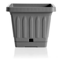 Vaso Terra Quadrato Grigio 40x40 Bama