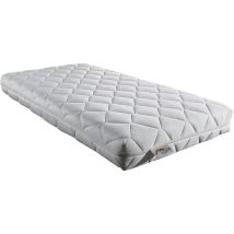 Nuits D'or - Bambin Matelas bébé 70x140 cm Hauteur +/- 10,5 cm - Tissu 175 gr/m2 - Déhoussable 4 côtés Housse Lavable + Alese impermeable Offerte