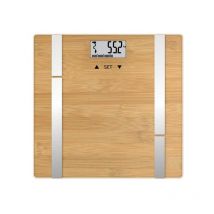 Terraillon - impedanciametro balanza personal 15140 bambu 10memorias 180kg 100gr - bamboofit