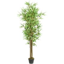 Bambou artificiel 1288 feuilles 180 cm vert