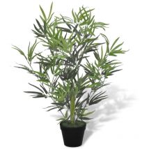 Bambou artificiel Plante artificielle - avec pot 80 cm