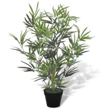 Bambou artificiel avec pot 80 cm Vidaxl