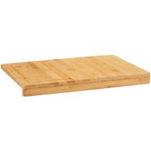 Bambus Schneidebrett mit Rand, 38 x 26,5 x 3,2 cm